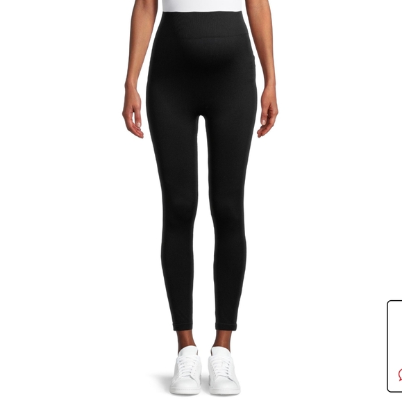 NWT Postpartum black leggings size small - Picture 6 of 7